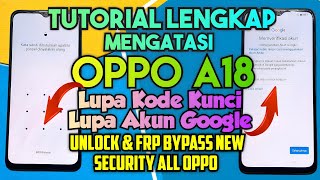 How To Bypass Frp On Oppo A18 Unlock Google Account Without Pc Latest Tricks