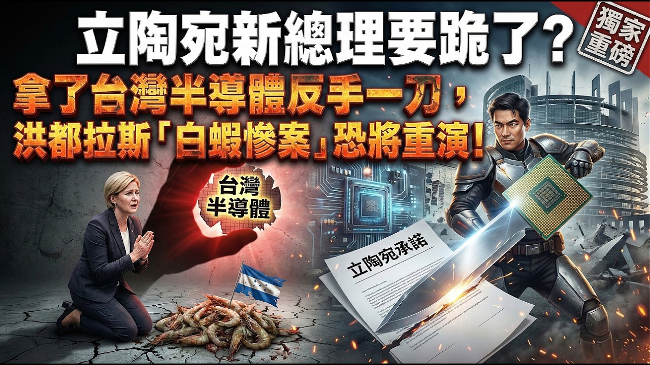立陶宛新總理要跪了？拿了台灣半導體反手一刀，洪都拉斯「白蝦慘案」恐將重演！