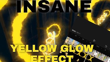 How to make this *INSANE* yellow glow effect on CAPCUT | #xenrc #joinxen