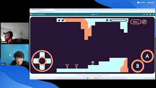 Roller coasters with Box2d in MakeCode Arcade!