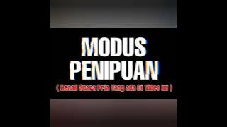 Hati hati penipuan!!! Penipu nggak jelas mau nipu tapi marah marah