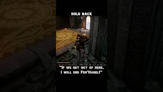 hold back — Dragon age : Inquisition dialogue scene