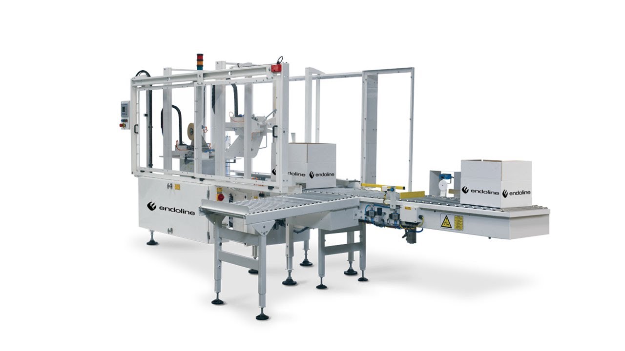Endoline 734 - Fully Automatic Random Case Sealer - YouTube