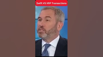 Brad Garlinghouse CEO of Ripple talks Swift VS XRP Transactions #shorts #short