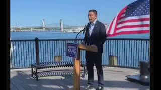 Andrew Yang Announces New Climate Policy In Portsmouth New Hampshire 8/26/2019