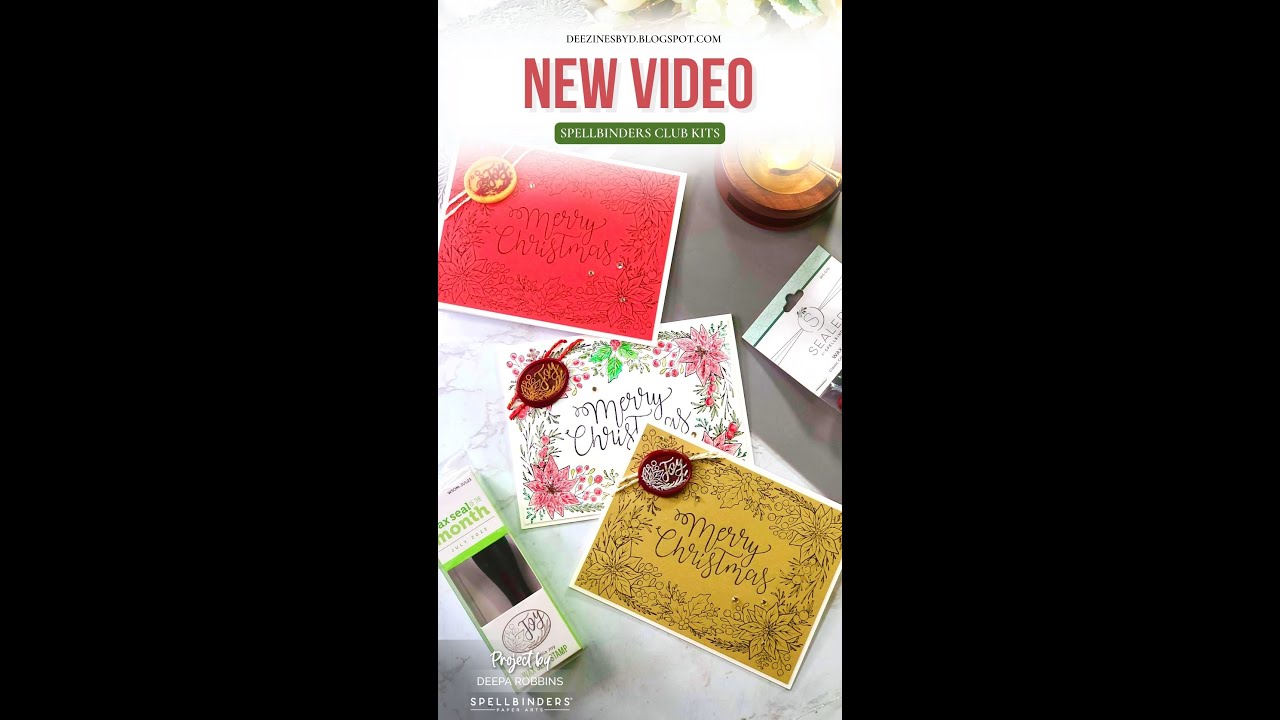 The NEW BetterPress & Wax Seal Club Kits of the Month | Spellbinders ...