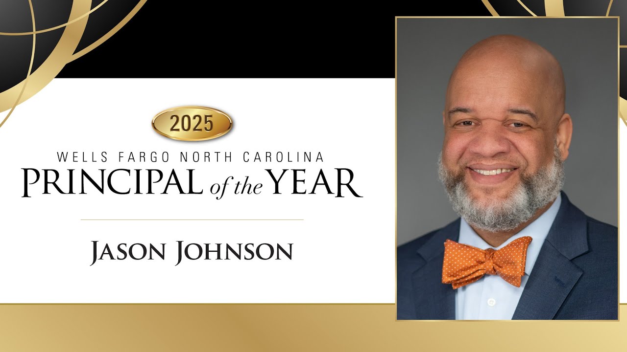 Jason Johnson - Finalist 2025 Wells Fargo NC Principal of the Year - North Central Region