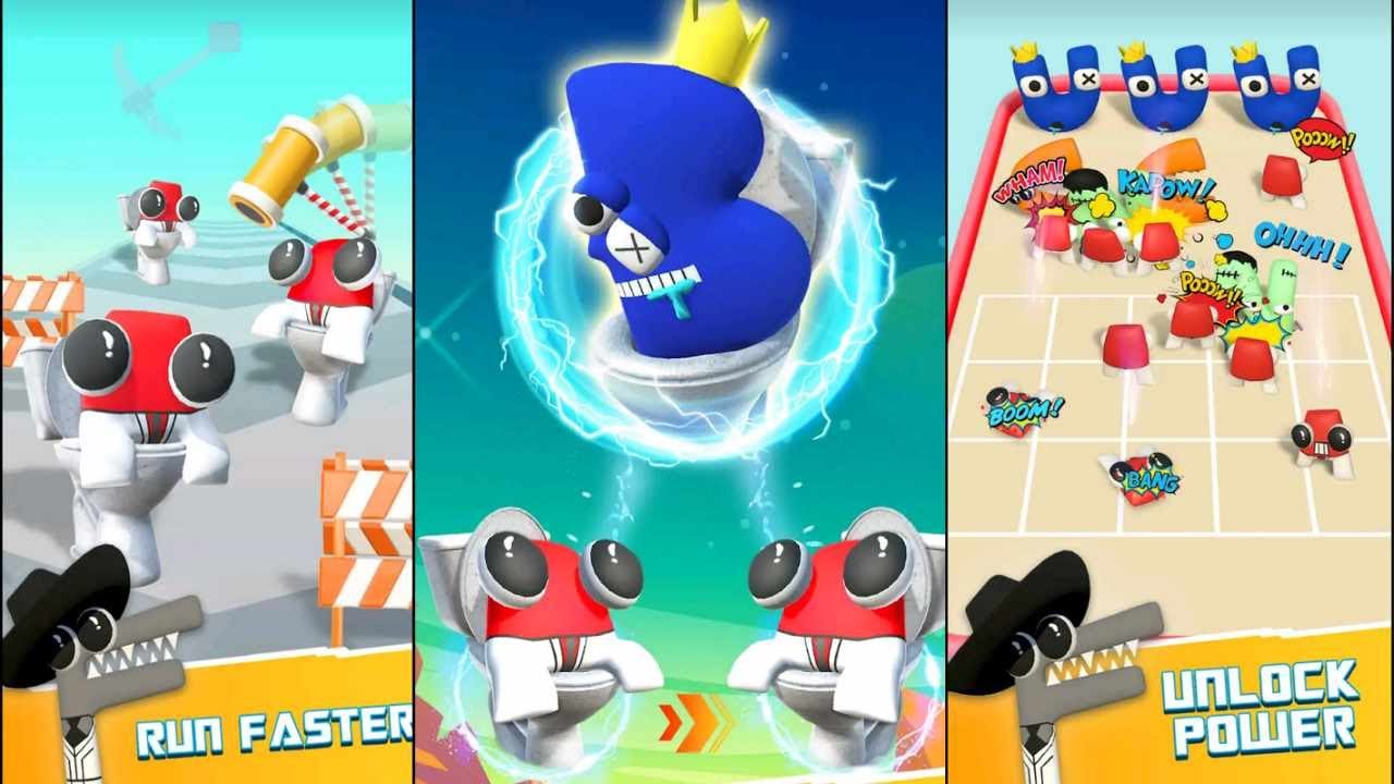 MERGE ALPHABET LETTER RUN - YouTube