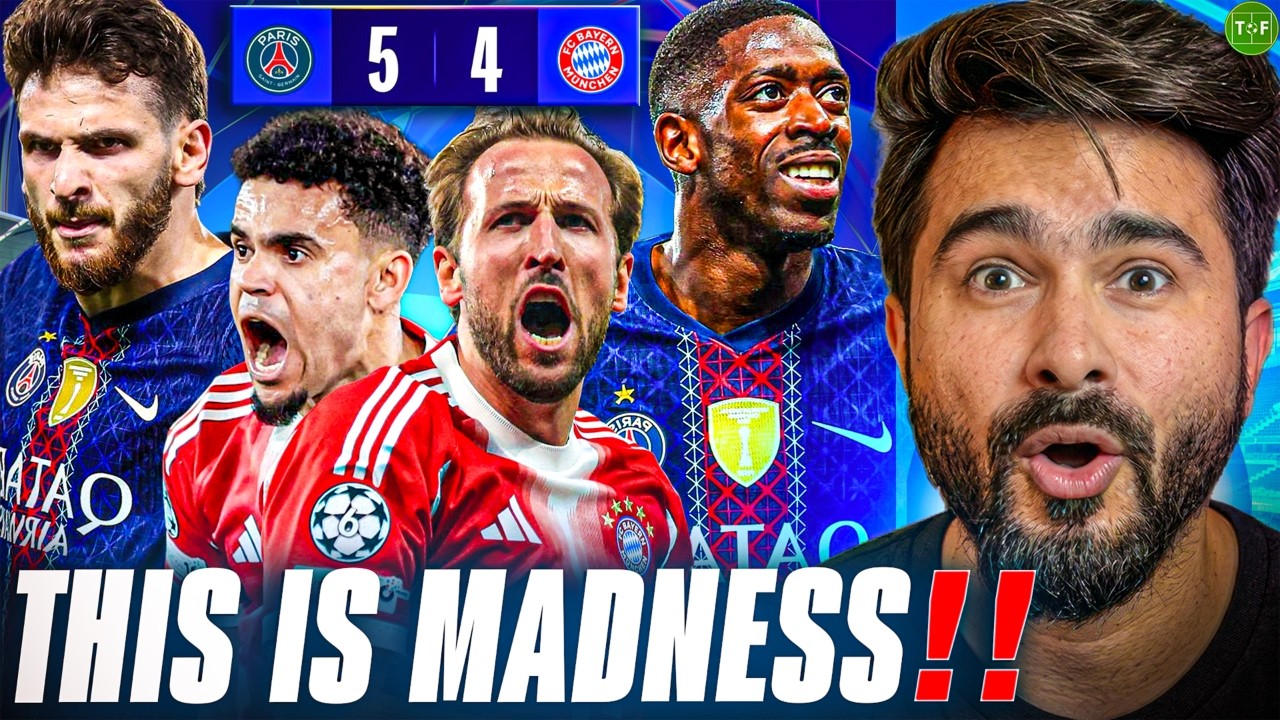 This Was MADNESS! PSG 5-4 Bayern Munich EPIC THRILLER!