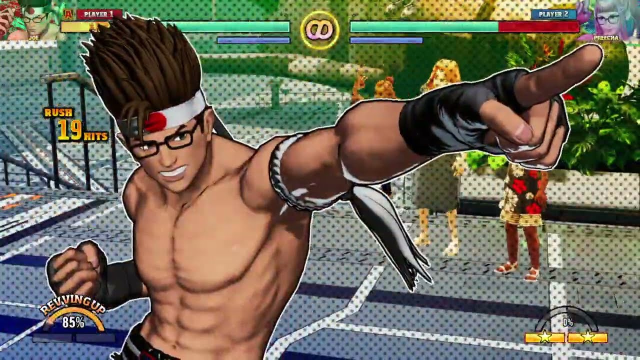 FATAL FURY: City of the Wolves_Joe's combo - YouTube