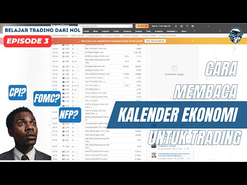 Episode 4 | Cara Membaca Kalender Ekonomi untuk Trading