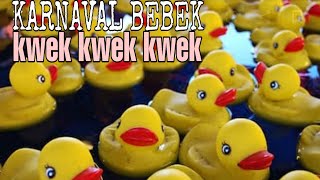 107. Melihat Karnaval Bebek Lucu Mandi di Sungai