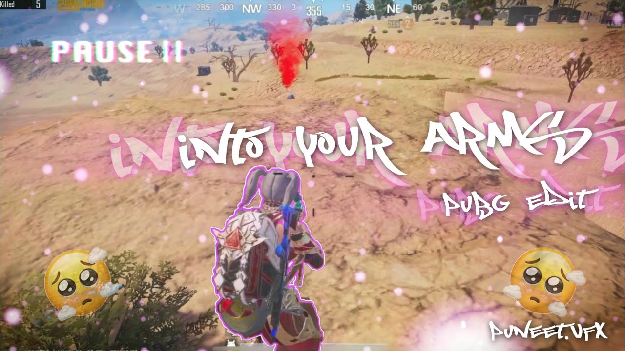 INTO YOUR ARMS 🥀| A Pubg Edit 🔥 | PUBG/ BGMI Best edit 🥵