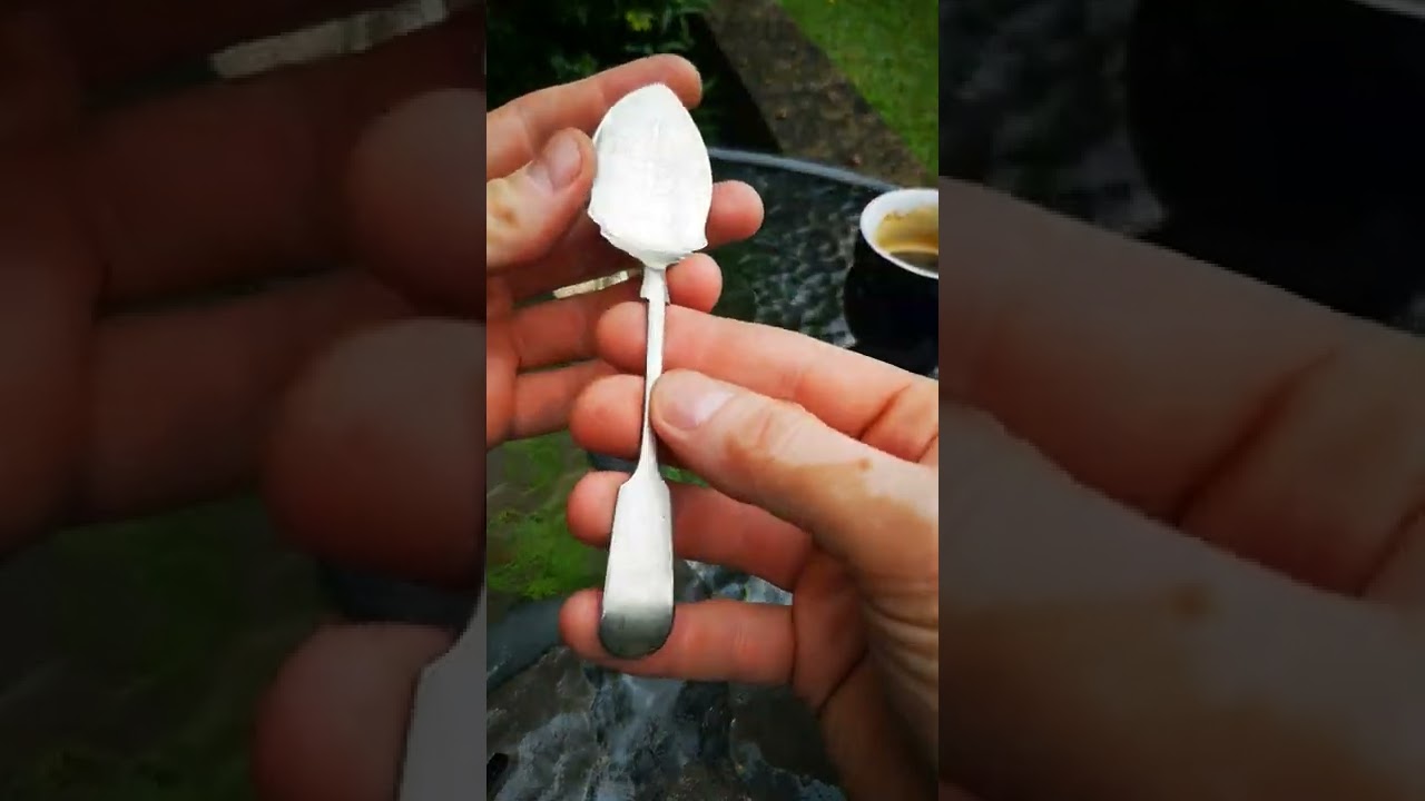 Antique silver plated spoons