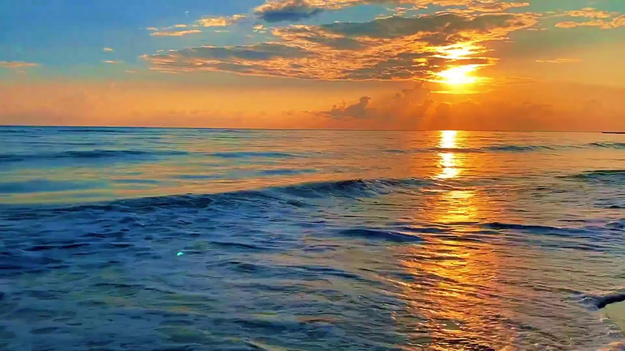 All You Need To Fall Asleep - Ocean Sounds For Deep Sleeping With A Dark Screen And Rolling Waves