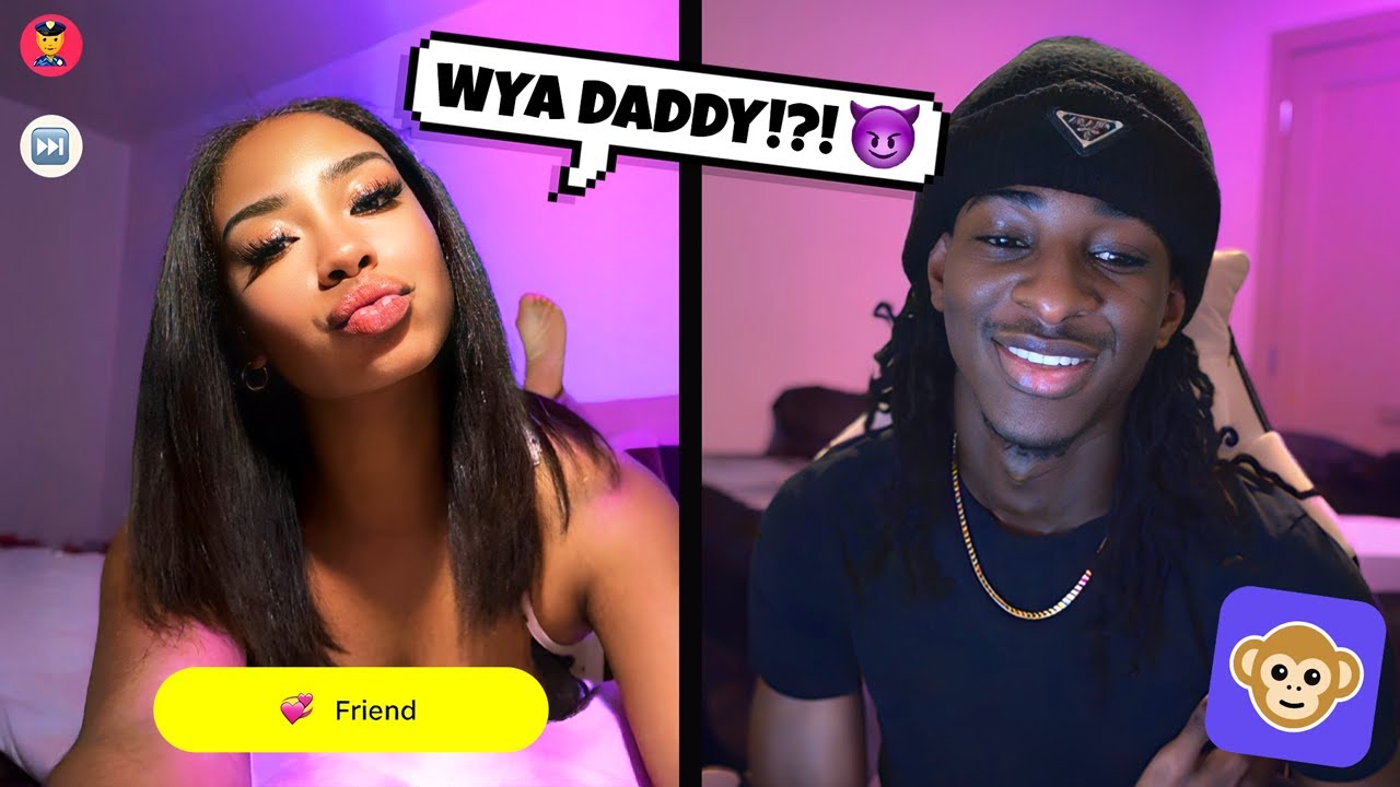 SHE WAS READY TO DRIVE TO ME! 😈 (MONKEY APP)