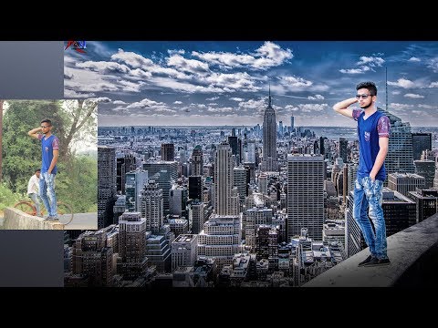 [hindi]Photoshop cc()||background changing ||poster making||photoshop tutorial