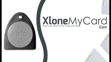 Copy / Clone Awid RFID Apartment Key Fob & Key Card by Serial Number