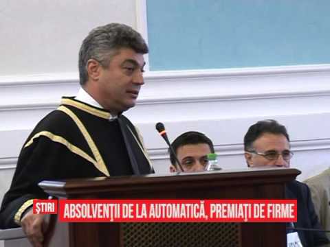 Absolvenţii de la Automatică, premiaţi de firme