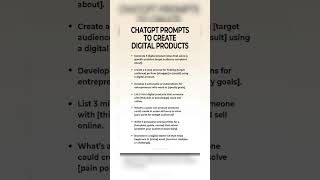 How to Create Digital Products in Minutes With ChatGPT