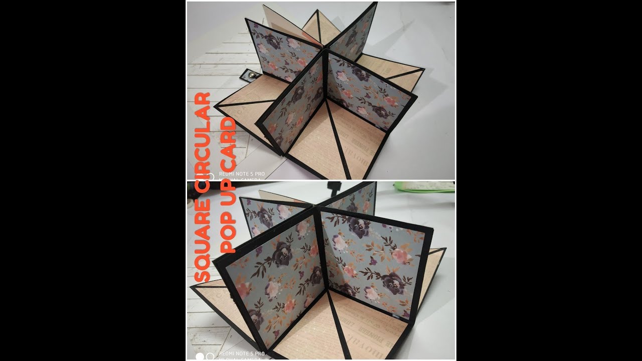 diy square circular pop