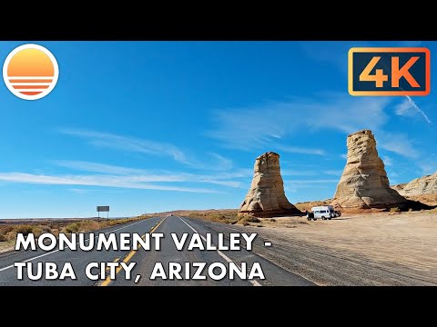 Monument Valley Navajo Tribal Park to Tuba City, Arizona! Drive with me!