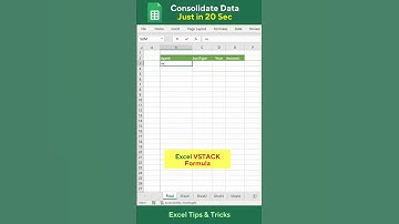 How to Easily Consolidate ALL Your Data in Excel and Save Hours of Work! #shorts #excel #microsoft