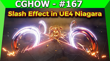 Creating the Slash Effect in Unreal Engine Niagara | Showcase