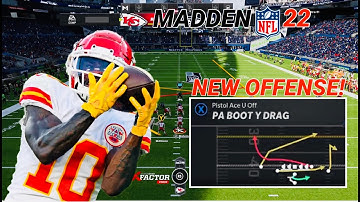 MADDEN 22 NEW UNSTOPPABLE SPREAD OFFENSE BEST PLAYBOOK |NEW SCHEME SPEED KILLS M22 TIPS | TMQ #121