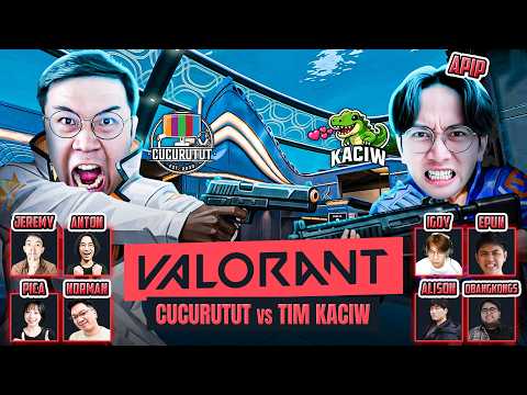 CUCURUTUT VS. KACIW REMATCH! KALI INI KITA ADU AIM DI VALORANT!