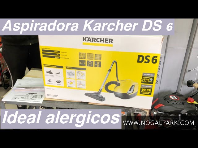 ASPIRADORA CON FILTRO DE AGUA KARCHER DS 6 , IDEAL ALERGICOS