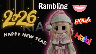 Roblox ASMR - Rambling in English and Spanish (With Some Mouth Sounds)