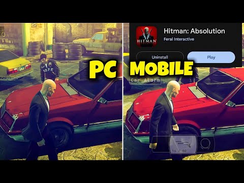 HITMAN Absolution Android Mobile vs PC | Mind-Blowing Graphics🔥