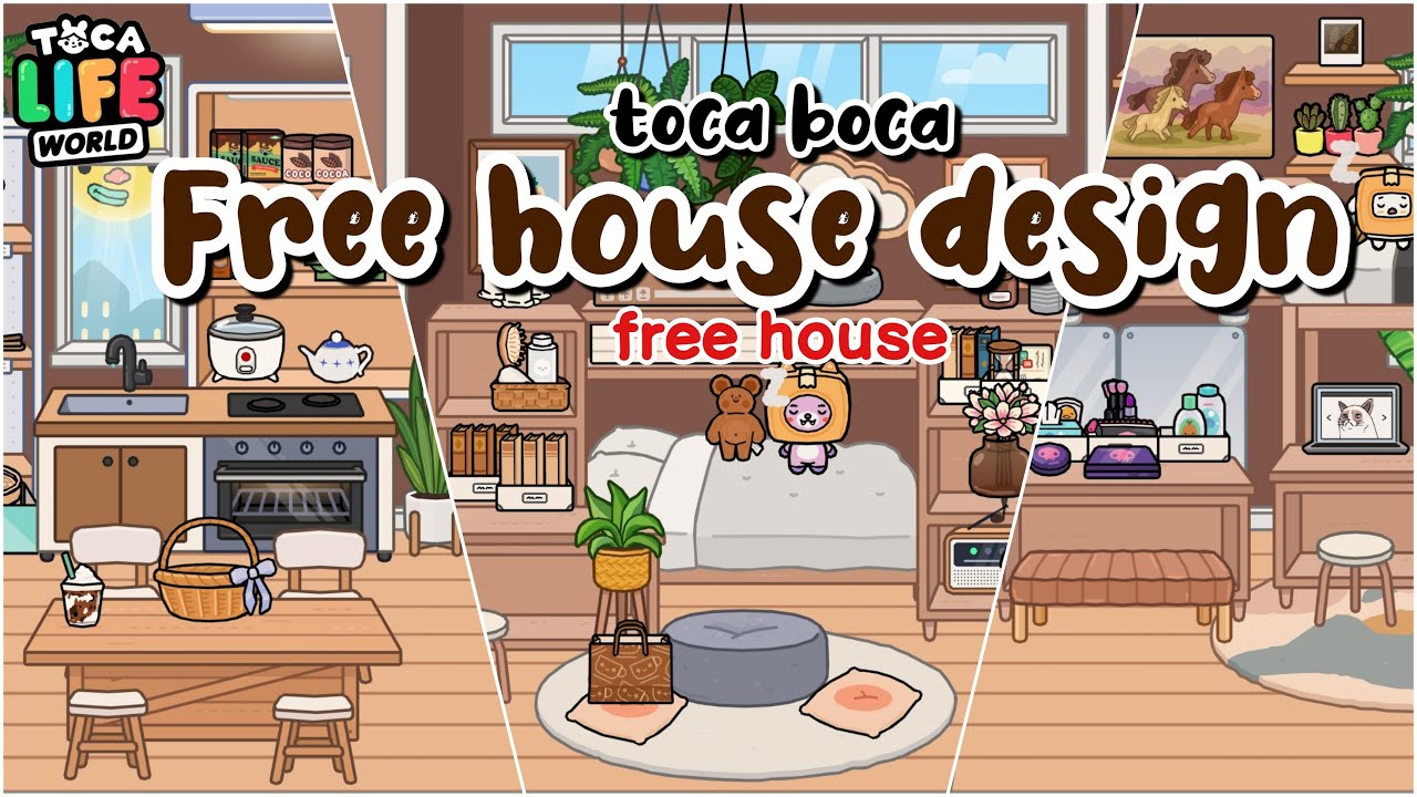 Toca boca world  Free house design, Free decorating ideas, House