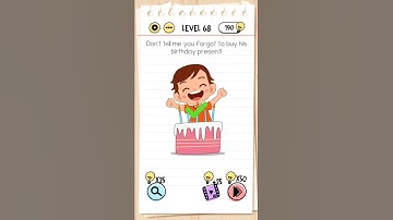 brain test level 68 solved •|• game lover 3.0