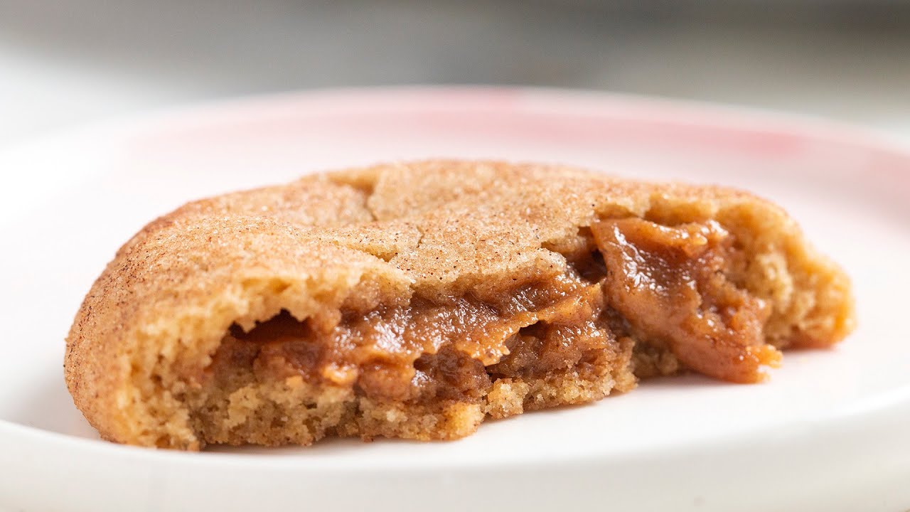 Cookie Butter Stuffed Snickerdoodles | Tasty