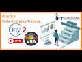 DAY -2 Data Analytics Course | Excel VBA Full Practical Class #IPTExcelSchool #IPTExcelSchool