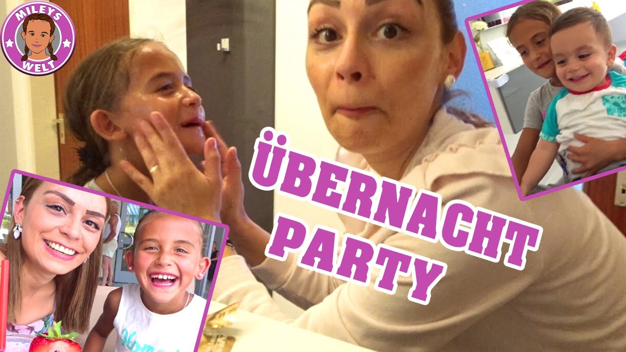 MEGA ÜBERNACHTPARTY MIT BABY | MEGA SPAß DIE GANZE NACHT | MILEYS WELT
