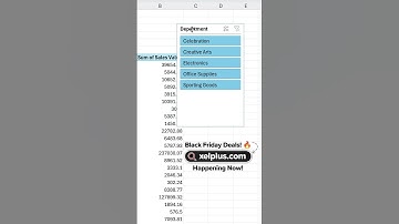 Add Slicers (buttons) to your Excel Pivot Tables #excel #exceltips
