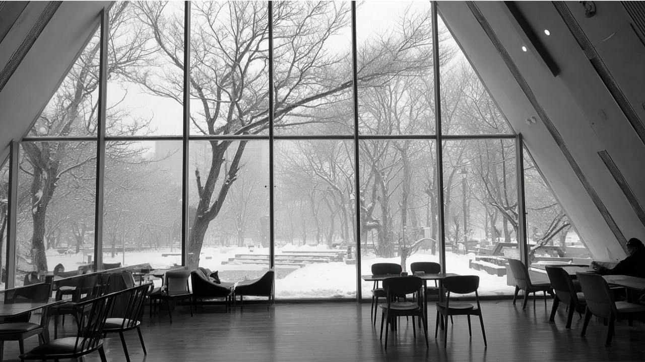Winter Background Music for Study & Work (No Vocals)|COZY CAFE JAZZ ❄️