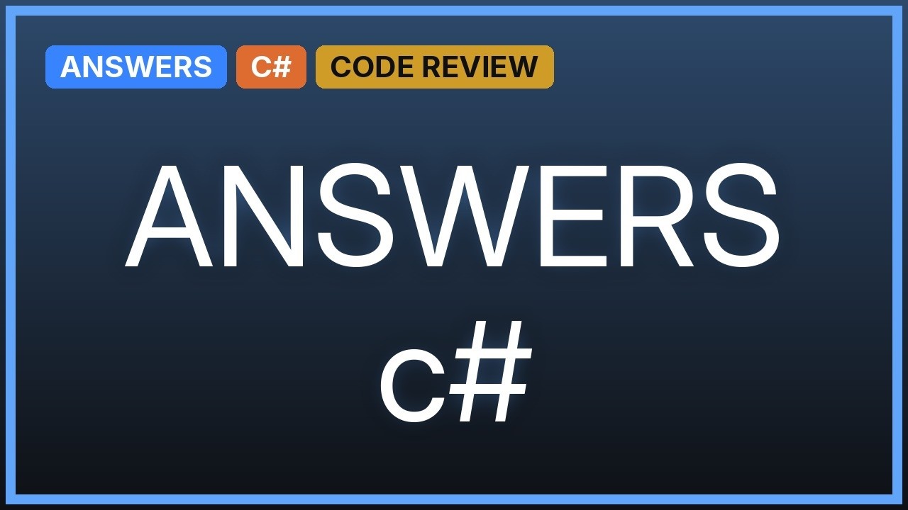 Code Review: Implementing Entity and Component in a game engine - YouTube