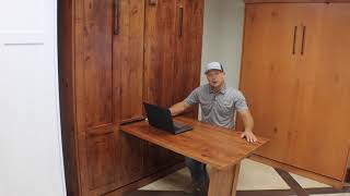 Murphy Bed With Table by Murphy Bed Studios 7,721 views 3 years ago 5 minutes, 40 seconds