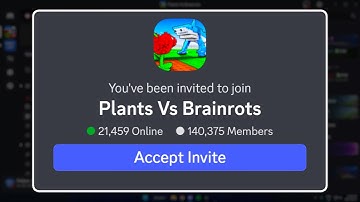 How to Join Plants Vs Brainrots Discord Server