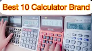 Best 10 Calculator Brand in the World screenshot 1