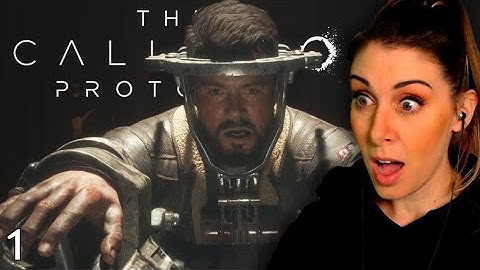 Callisto Protocol First Reaction - pt1- Blind Playthrough  #playstation5