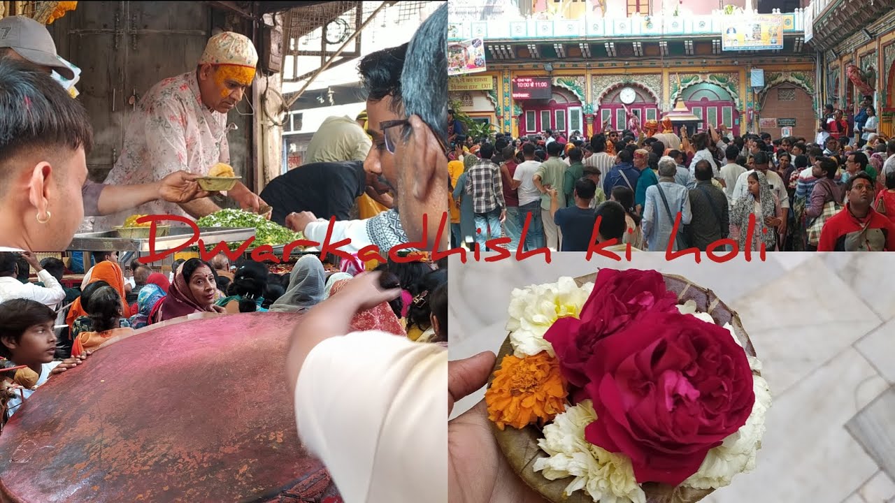 Dwarkadhish ki Holi......🦚🤌🏻✨
