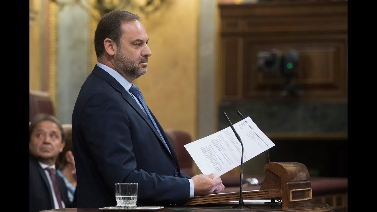 Intervención de José Luis Ábalos en el debate sobre la moción de censura a Rajoy