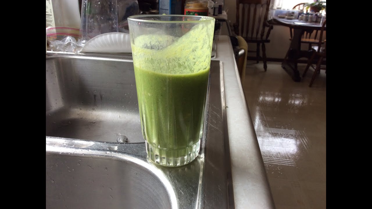 GREEN SMOOTHIE - GOOD TASTING and HEALTHY (OAG 2015) - YouTube