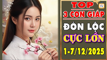 Top con giáp đón lộc cuối năm, tài vận sinh sôi mạnh mẽ |Tuần từ ngày 1 đến 7/12/2025 | TV24h