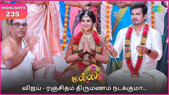 Malli Serial | EP 235 Highlights | 21st Dec 2024 | Nikitha | Vijay | Saregama TV Shows Tamil